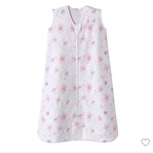 Pink floral Halo sleep sack, size large